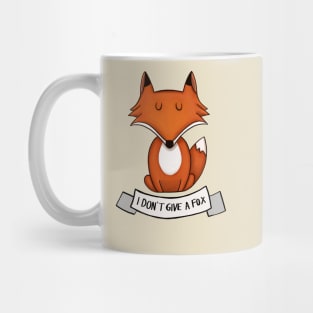 I dont give a fox Mug